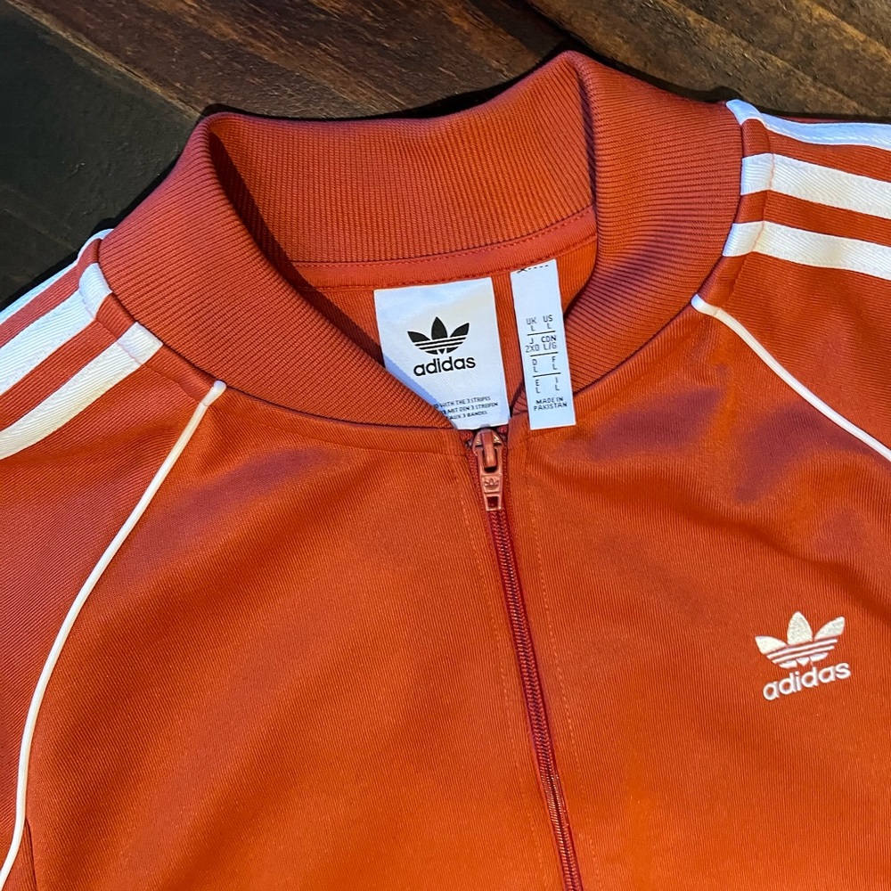 Adidas- Burnt Orange Track Suit - Rare Color - Great Quality!